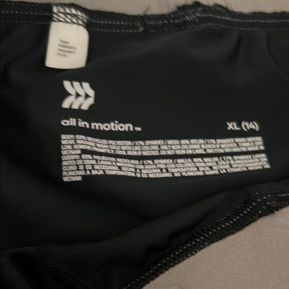 All in Motion Black leggingsgs boys xl for base layer - Picture 1 of 4